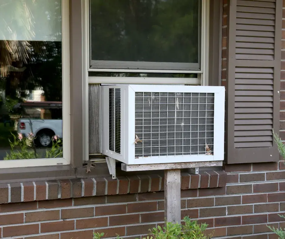 Best window AC on hire with dual speed directional airflow controls